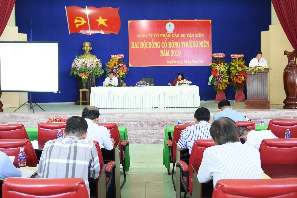 Cao su Tân Biên: Chia cổ tức 12%